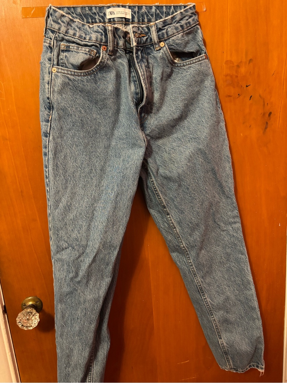 Zara Light Blue Relaxed Men’s Jeans
